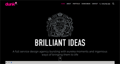 Desktop Screenshot of dunkdesign.co.uk